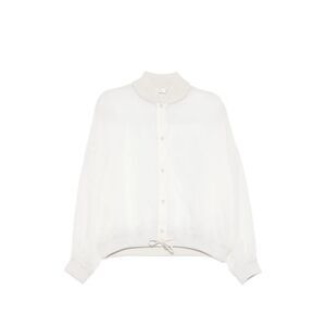 Panicale White Jackets - Bomber Jackets Women